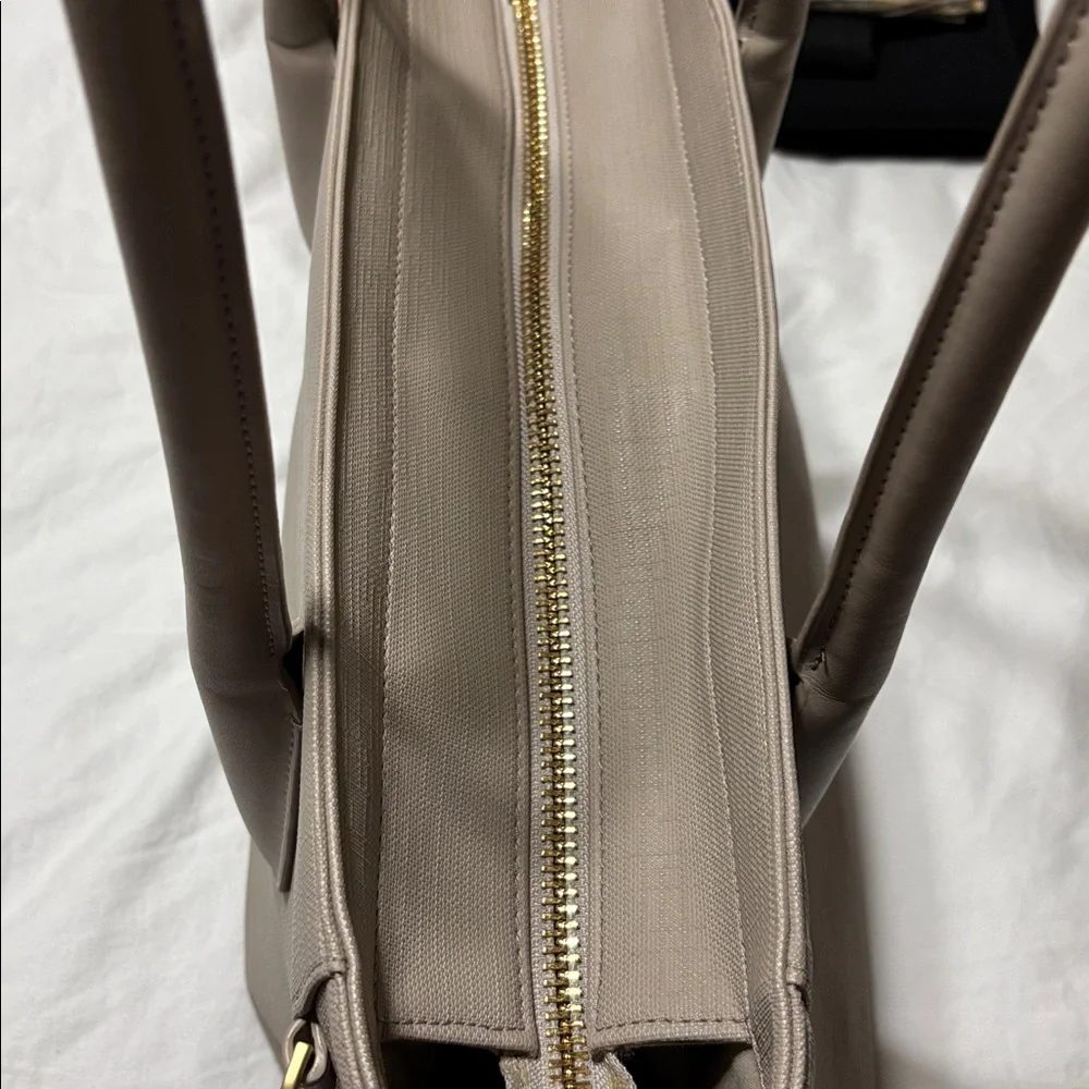 Dagne Dover coated canvas signature legend tote bag. Like new!